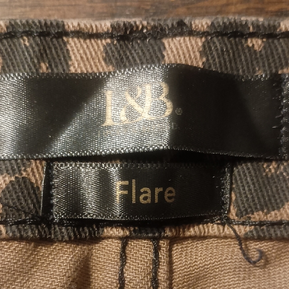 L&B Flare Jeans - Brown and Black